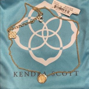 Kendra Scott logo necklace